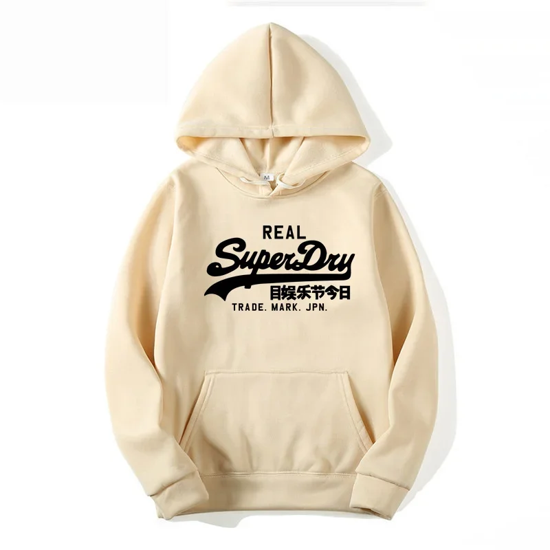 Fashion Trend Brand Cartoon Graphic Superdry Letter Print Couple Hoody Pullover Hoodie Sweatshirts Hip Hop Harajuku Streetwear