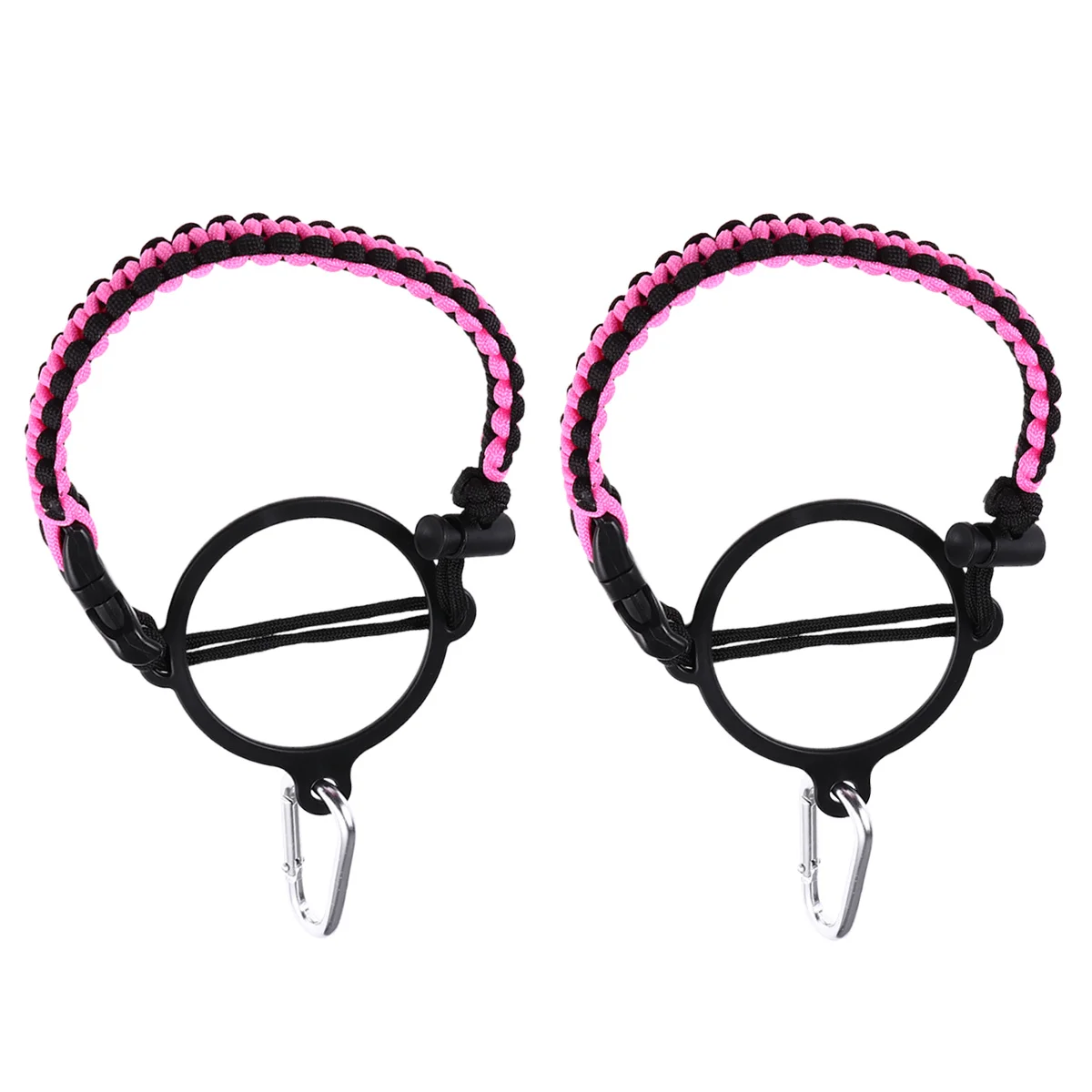 

2 PCS Adjustable Water Bottle Handle Bottleneck Rope Lanyard Strap Handles Outdoor for Umbrella Handheld