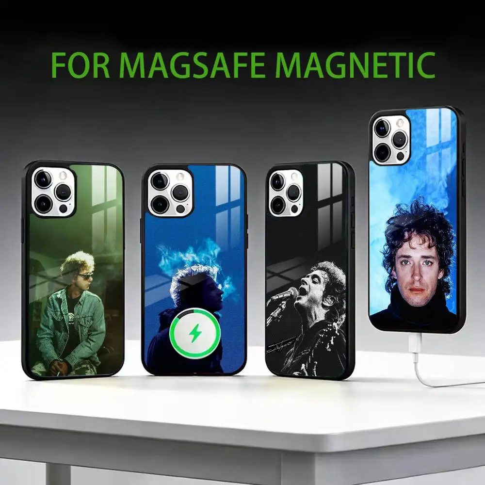 

Gustavo Cerati Soda Stereo Phone Case For iPhone17,16,15,14,13,12,11 Plus,Pro Max Magnetic For Magsafe Wireless Charging