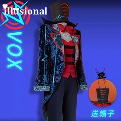 illusional Vox Cosplay Costume Anime party suit can custom made size