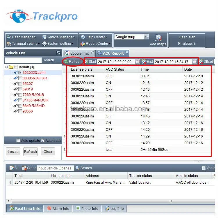 Queclink GV300C,GV500,GV65,GV55,GT200,GT300,GT500 U-traveller eELINK TOPTEN trackpro mapinfo software descargar gratis