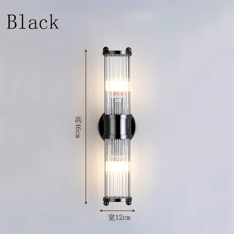 Modern Crystal LED Wall Light Bedroom Living Room Corridor Dining Room Lighting Decoration Indoor Wall LED Lamp Villa Decoration