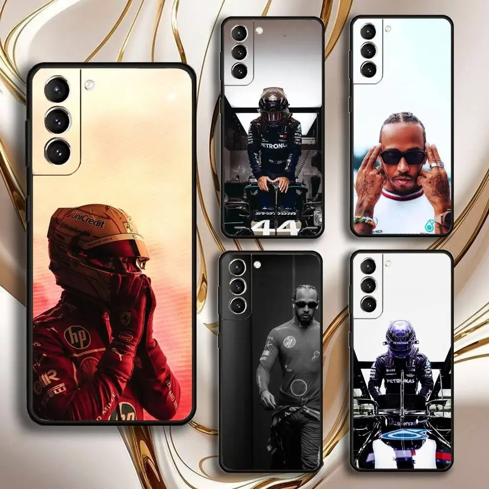 

L-Lewis H-Hamilton F1 Racing 44 Phone Case For Samsung GalaxyA13,21s,22,31,32,52,53,71,72,73,Soft Black Shell