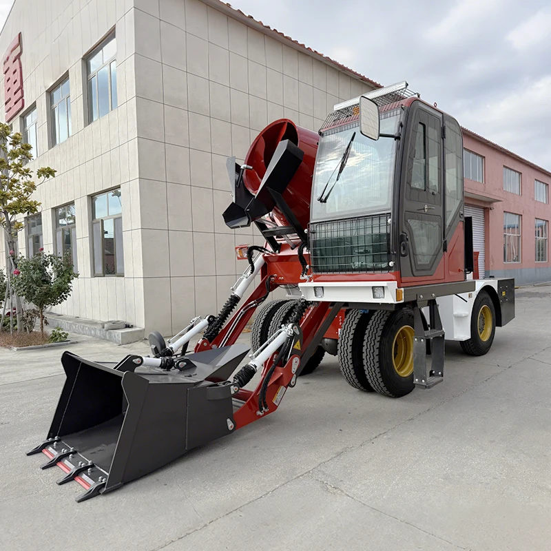 Customized Prompt Delivery Portable Self-Loading Second-Hand Concrete Mixer Trucks For Sale 1 Cubic Meter Mini Concrete Mixer Tr