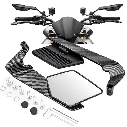 For cfmoto 800mt 650mt 700clx 150 250 nk 300 400 650 cf500 cf650 800nk Rotation Adjustable Motorcycle Side Rearview Mirrors