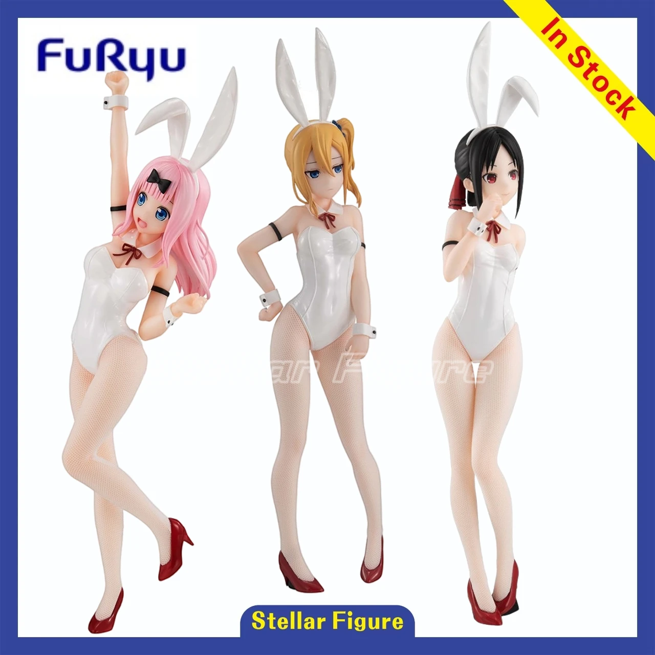 【SF】In Stock Original FuRyu BiCute Bunnies Miss Kaguya Wants Me To Confess Shinomiya Kaguya Ai Hayasaka Fujiwara Chika Figure