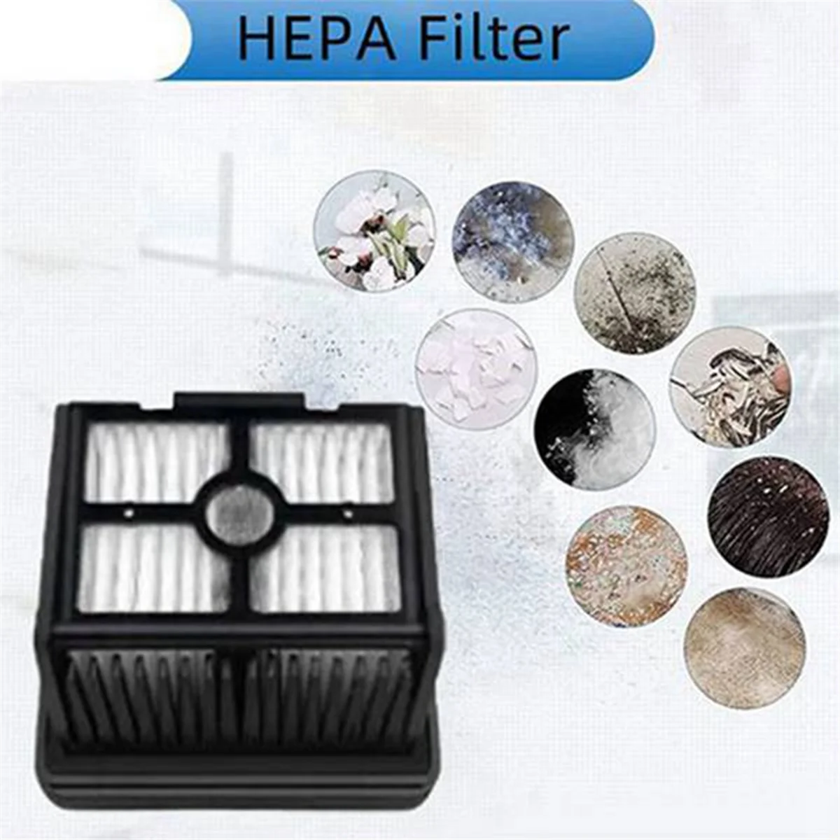 Compatible for Dreame H20 / Dreame H30 Vacuum Cleaner Replacement Parts Accessories Roller Brush Hepa Filter