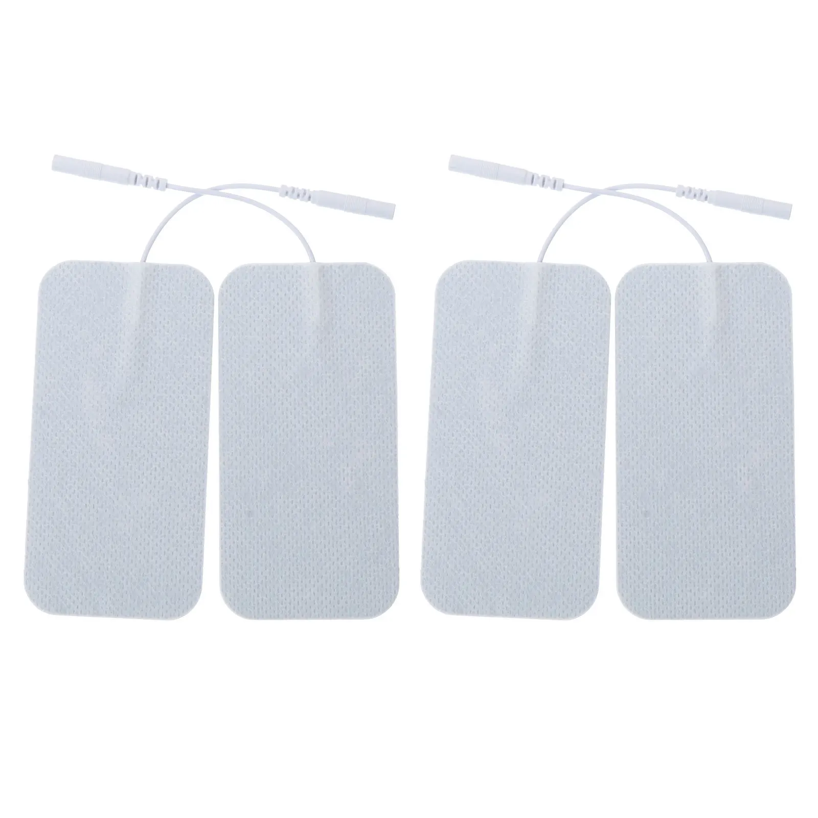 

4Pcs Self-Adhesive Electrotherapy Gel Pads Durable Unit Replacement Pads for Muscle Pain Therapy Pad Unit Replacement Mats