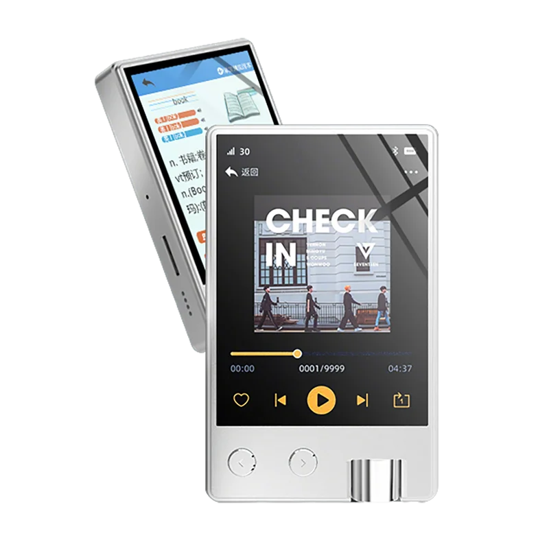 مشغل MP3 محمول بدون فقدان وكمان بلوتوث 5.1 2.4 بوصة تعمل باللمس مشغل موسيقى FM مع وظيفة التسجيل وذاكرة 32 جيجابايت #1