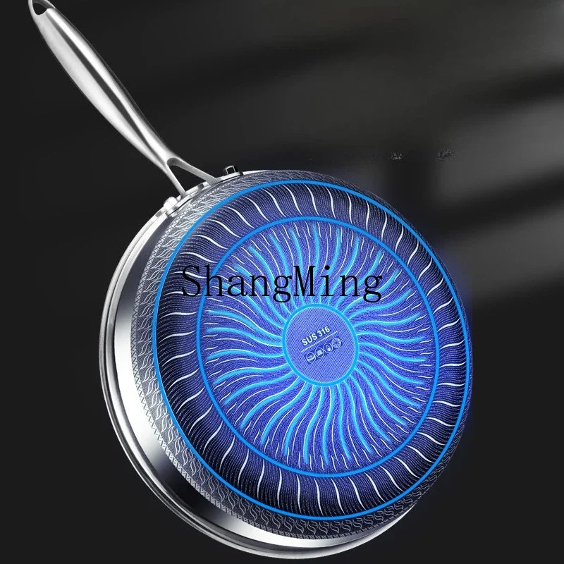 

CL factory direct supply 316 stainless steel pan frying household steak pan non-stick less smoke electric stove