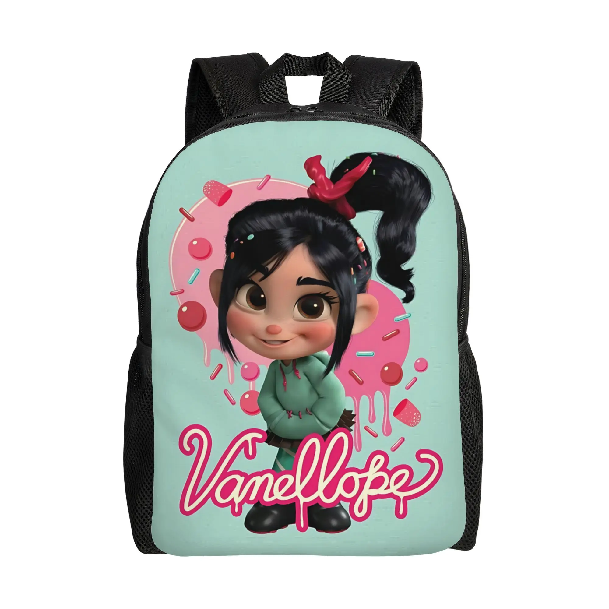 

Рюкзак с забавным дизайном Диснея, 1 шт., прочный городской рюкзак для кемпинга, с изображением Ральфа-разрушителя, на одно плечо