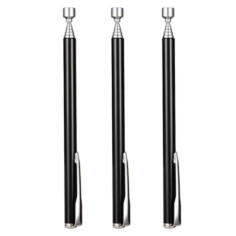 Portable Magnetic Pickup Tool Pen Shape Pocket Clip Magnetic Retrieval Pen Handy High Capacity Magnetic Pickup Stick for Repair
