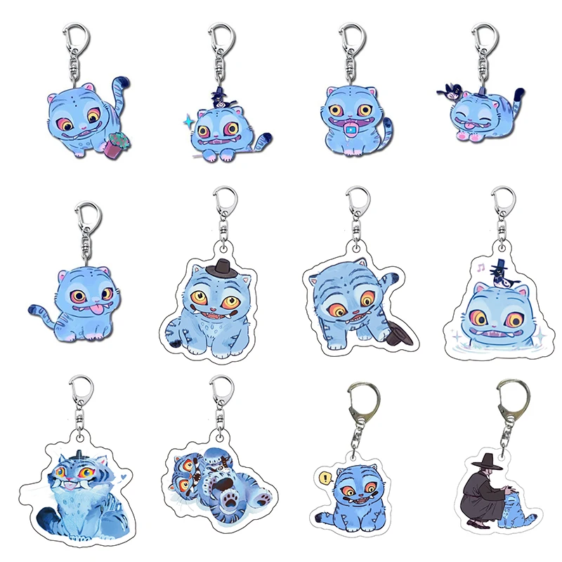 2026@@K-pop Demon HHunters Keychains Huntrix Korean Anime Cartoon Key Chains Kpop Backpack Hanging Pendant Ssaja Boyyys Keychain