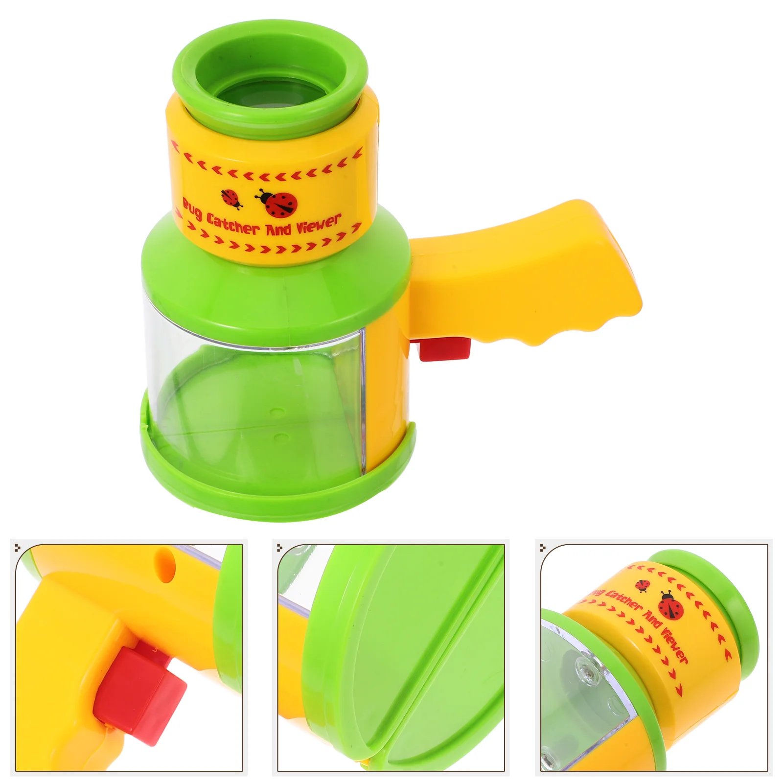 Atrapasueños portátil para niños, visor de insectos, exploración de la naturaleza, jaula pequeña con lupa, herramienta de ciencia al aire libre para Chi