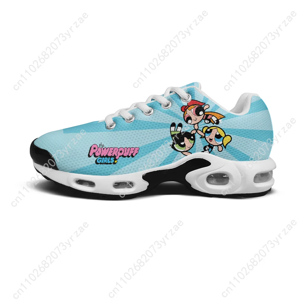 The Powerpuff Girls Lightweight Sports Shoe Tailor-Made Air Cushion Sneakers Mens Womens Teenager Couple Print Customize Shoes