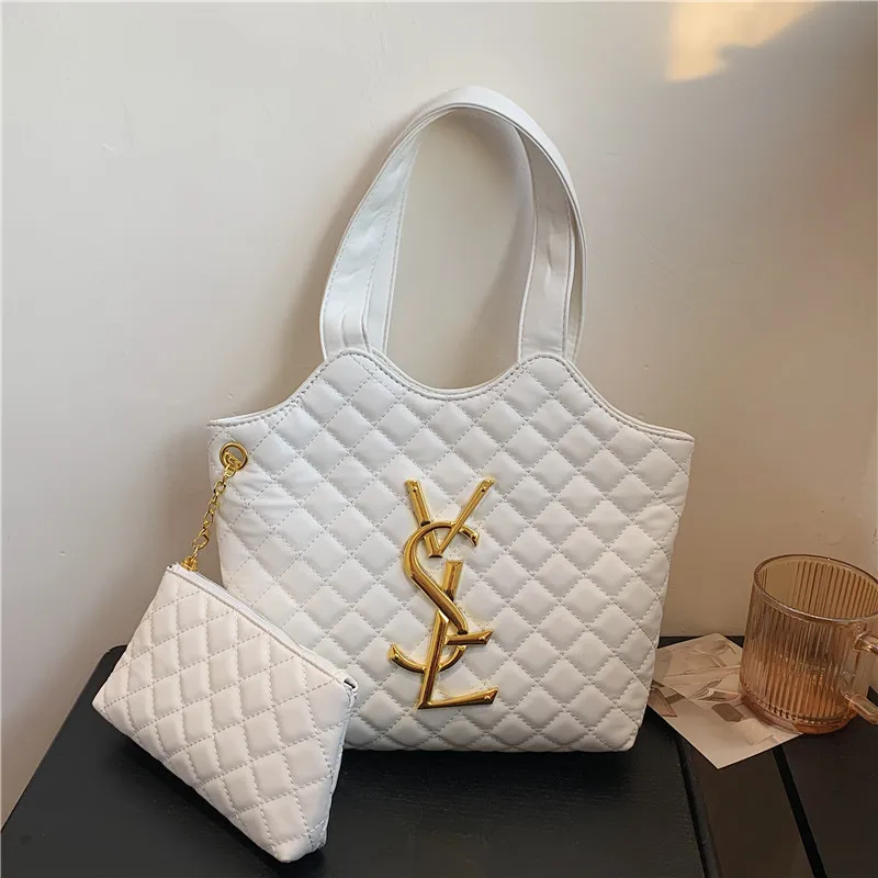 

​ Большая сумка знаменитостей в одном стиле, новая высококачественная женская сумка через плечо 2025, качественная кожаная сумка, модная сумка через плечо ​