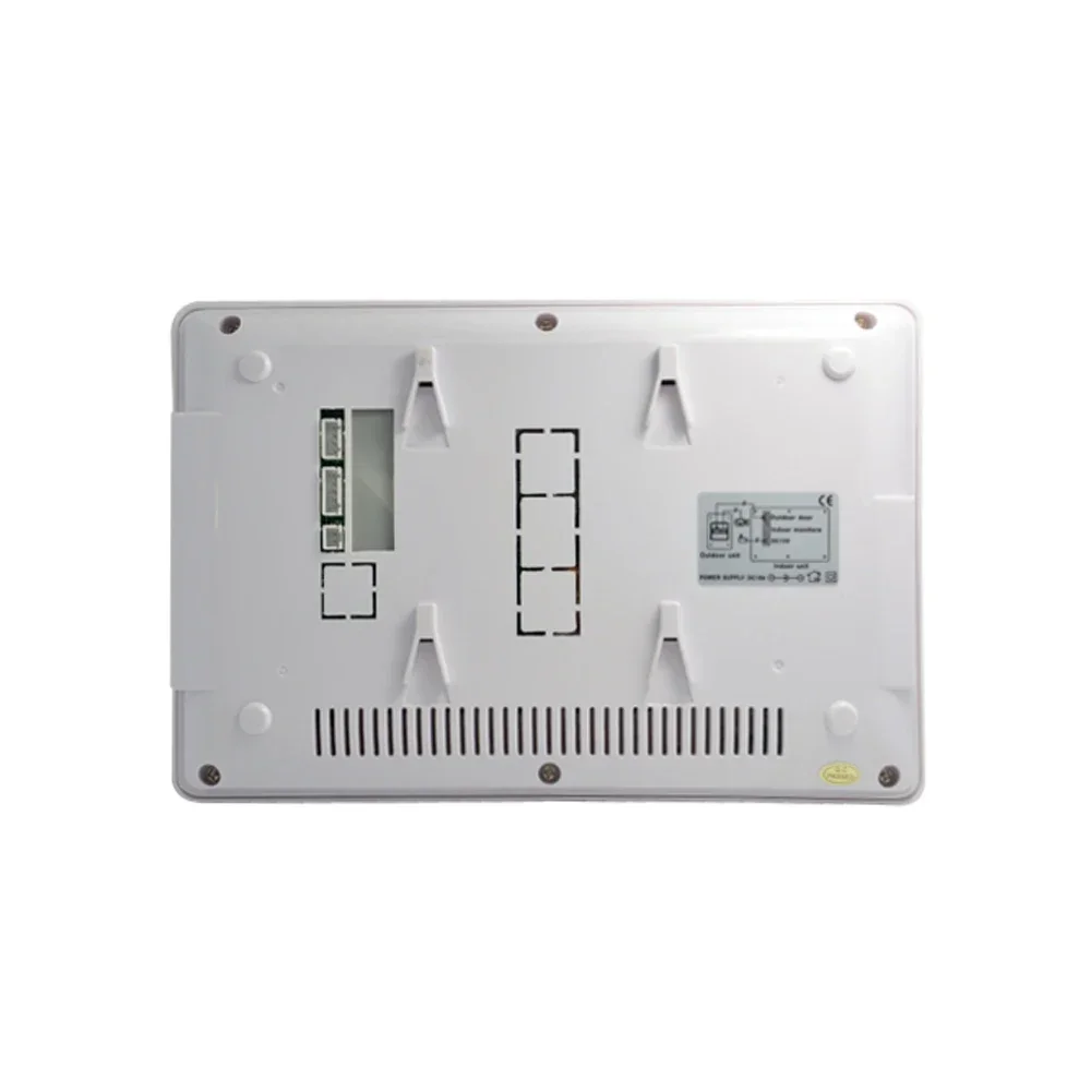 1Set Sistema citofonico 1 telecamera a 7 ''Schermo LCD Videocitofono Campanello Visitatore Conversazione Videocitofono Citofono