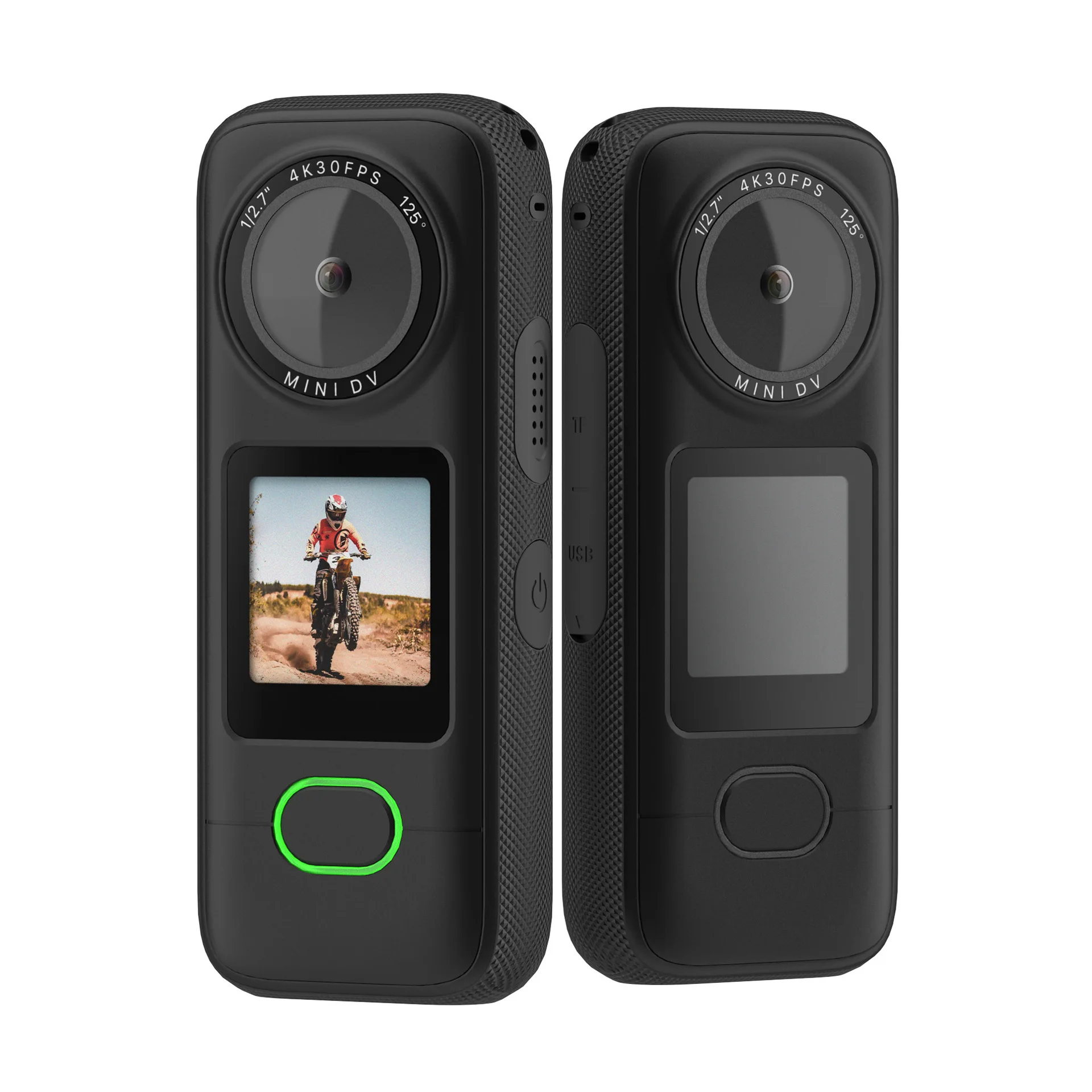 4K cycling sports  waterproof and anti-shake high definition wifi touch screen driving recorder  pocket thumb