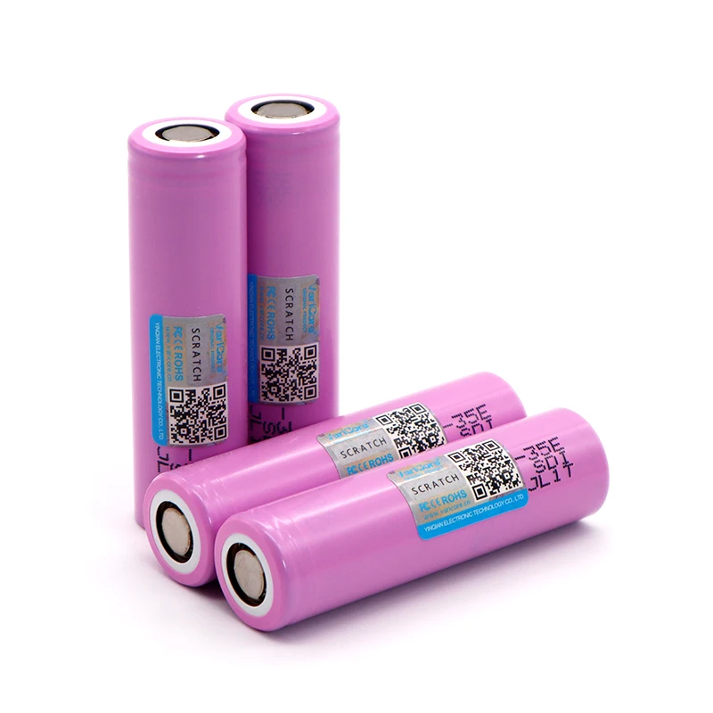 VariCore الأصلي 18650 35E 3.7 فولت 3500 مللي أمبير ماكس 13A تفريغ الطاقة بطارية قابلة للشحن لبطاريات المصباح