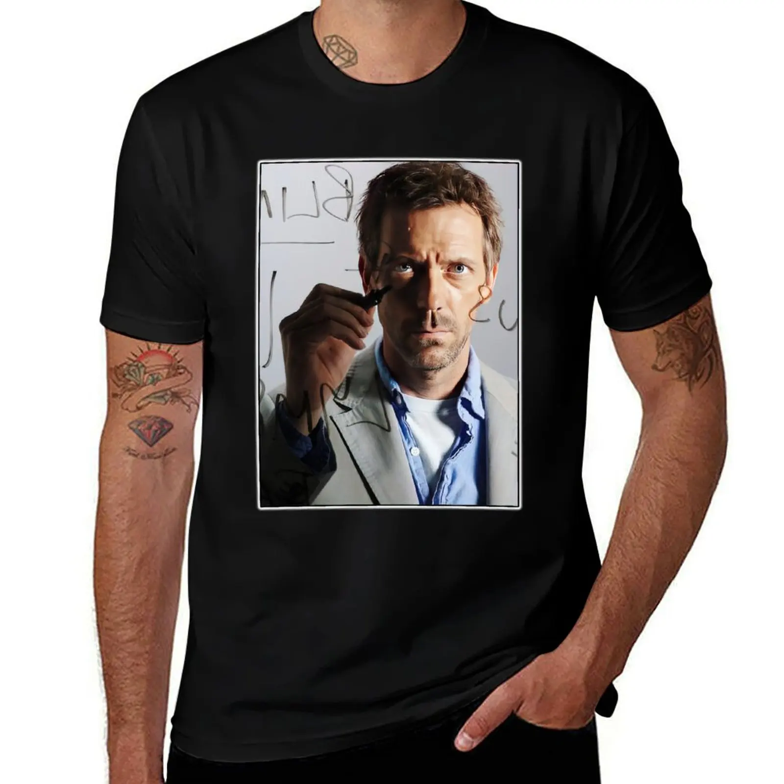 dr house medical T-Shirt t shirts for man graphic vintage T-Shirt