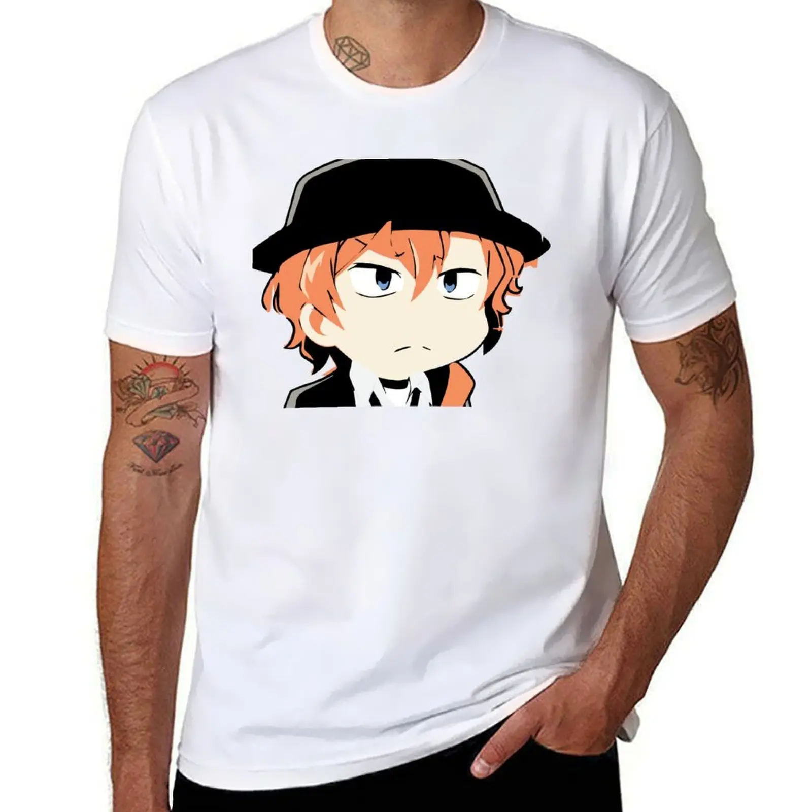 

Chuya Nakahara T-Shirt anime t shirts oversize t shirt man luxury T-Shirt