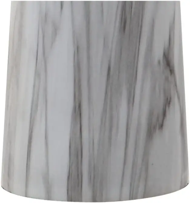 Lampa stołowa LED z żywicy JYL1002A Bradley 29', nowoczesna biało-czarna lampka nocna/biurkowa z żarówką LED, do sypialni, salonu, biura