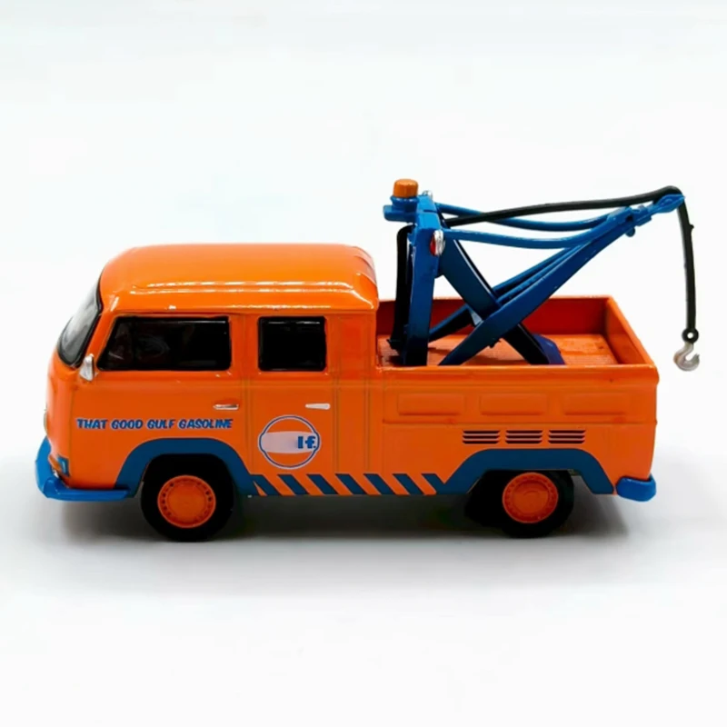 

Модель Greenlight, литая под давлением, масштаб 1:64, пикап с двойной кабиной и крючком, модель автомобиля из сплава, праздничные подарки, игрушки