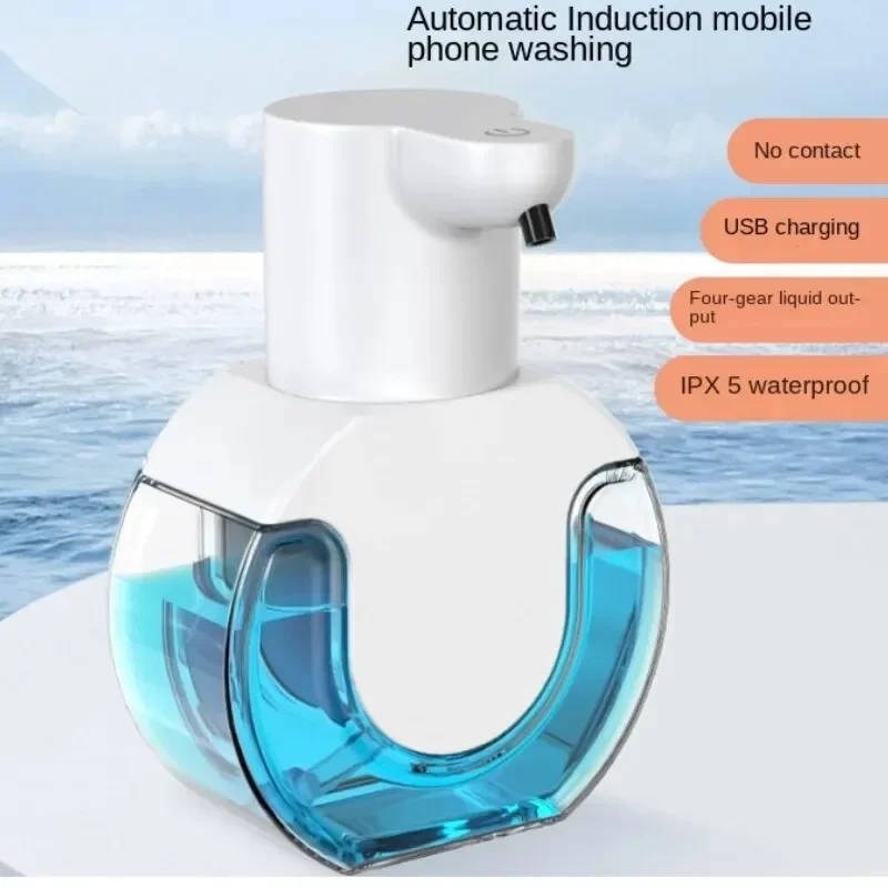 Smart Soap Dispenser 420ml Touchless Motion Sensor Washing Hand Device Wall-Mounted Liquid Soap Dispenser Liquid/Foam Model