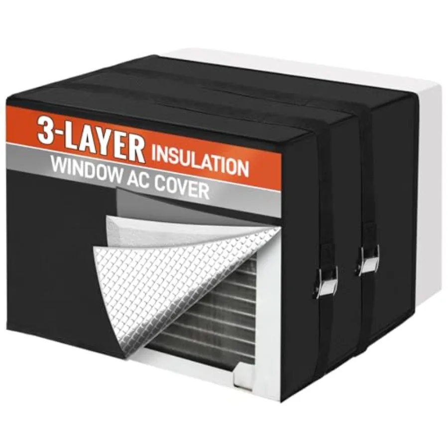 

Чехлы для наружных кондиционеров с 3-слойной изоляцией, водонепроницаемые и снегозащитные, для защиты от непогоды и зимней изоляции.