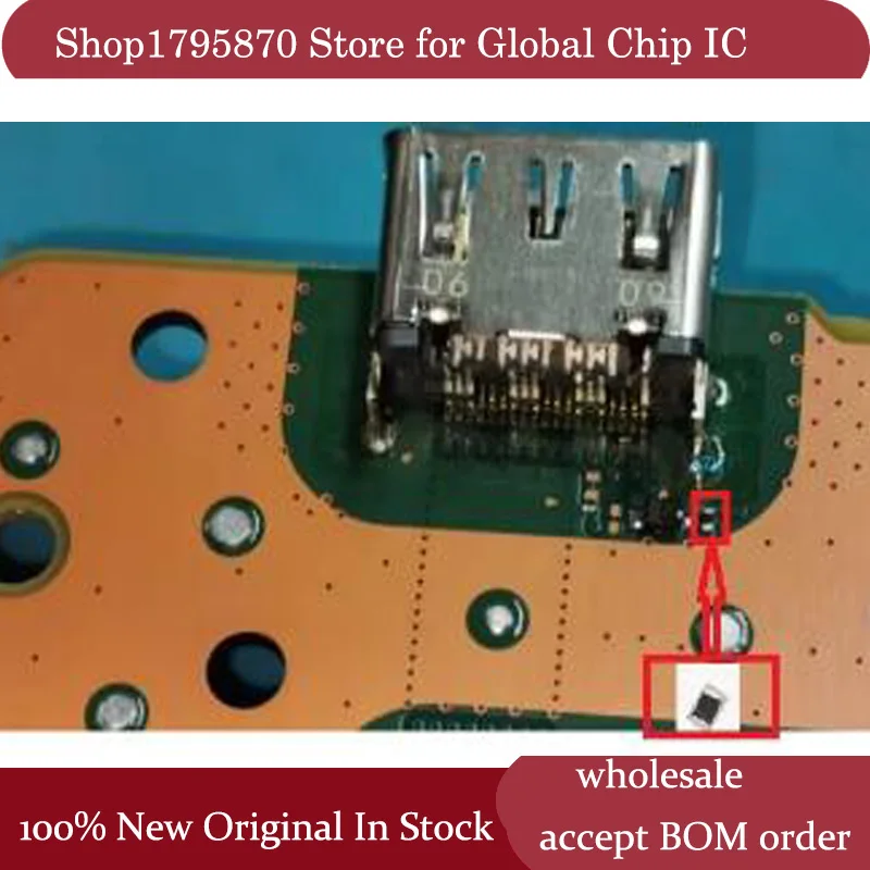 para-ps5-playstation-5-forhdmi-porta-conector-resistor-smd-componente-de-peca-pequena