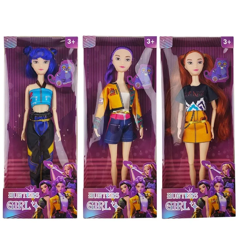 حار بيع شيطان الصيادين Kpop عمل الشكل النمر رومي ميرا زوي سوس شخصيات دمية لعبة لوقت اللعب الخيالي المثالي #2