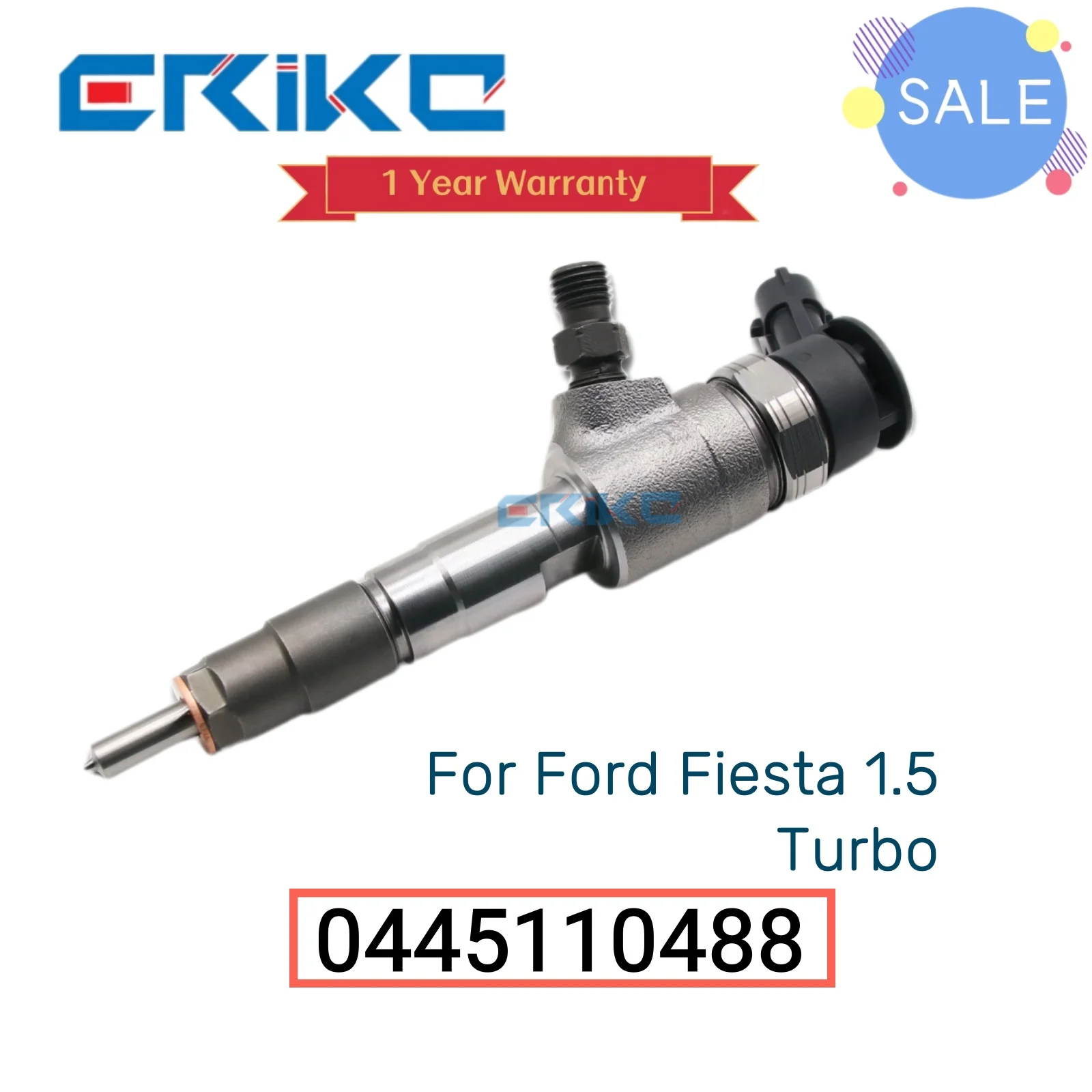 

0445110488 Diesel Fuel Injector 0 445 110 488 Common Rail Fuel Injector 0445 110 488 Original Injector for Ford Fiesta 1.5 Turbo