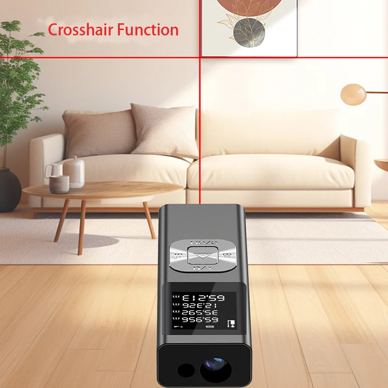 3-in-1 Laser Distance Meter with Angle Measurement Digital Measuring Tools