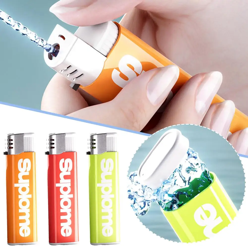 

1/3/5Pcs Portable Magic Lighter Prank Toy Realistic Funny Water Gun Lighter Decompression Toy Waterpark 2026 New