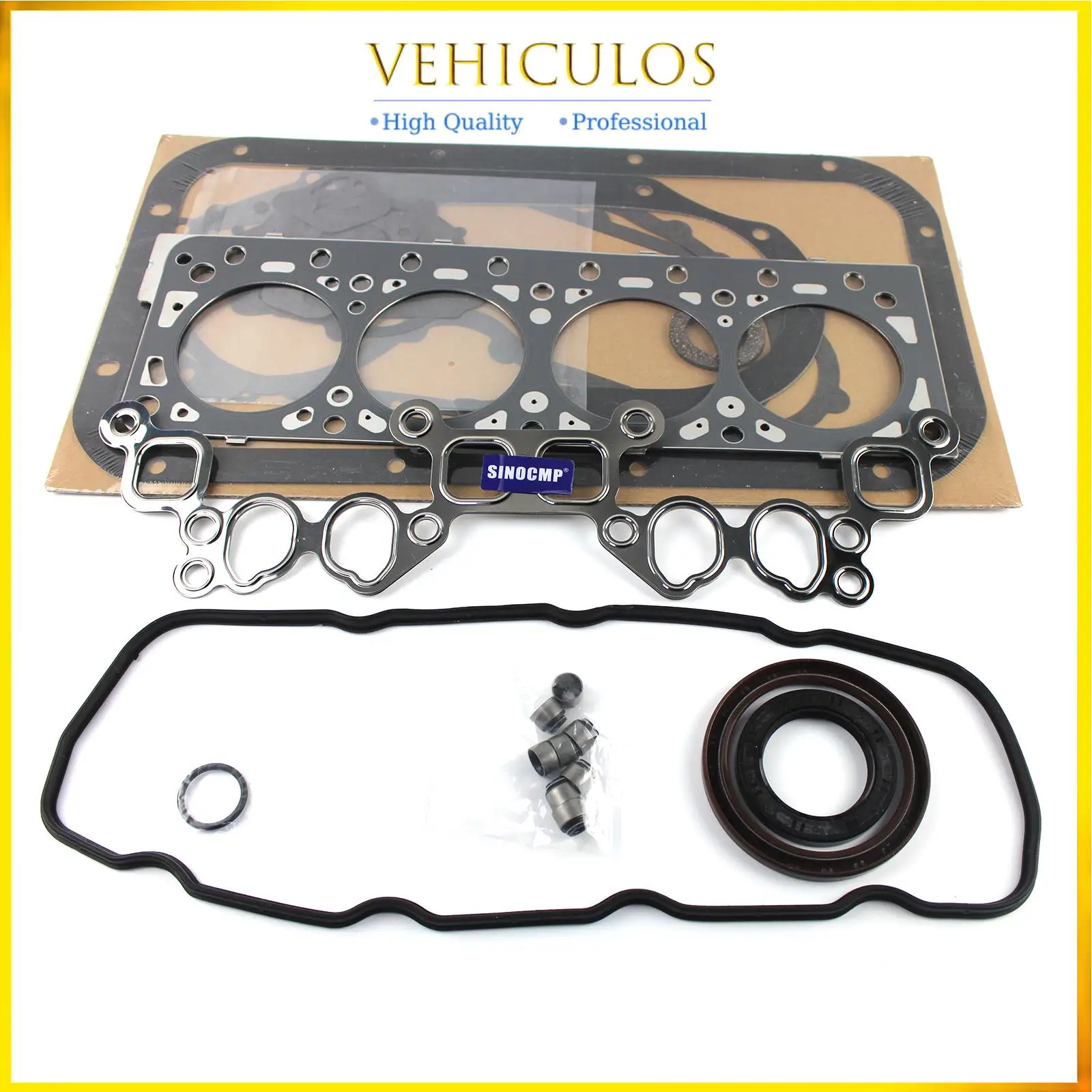 

K21 K25 Engine Full Set Gasket Kit For Nissan LPG TCM CAT Forklift 10101 N-11044-FU400 N-10101-FY52K Engine Rebuilding Kits