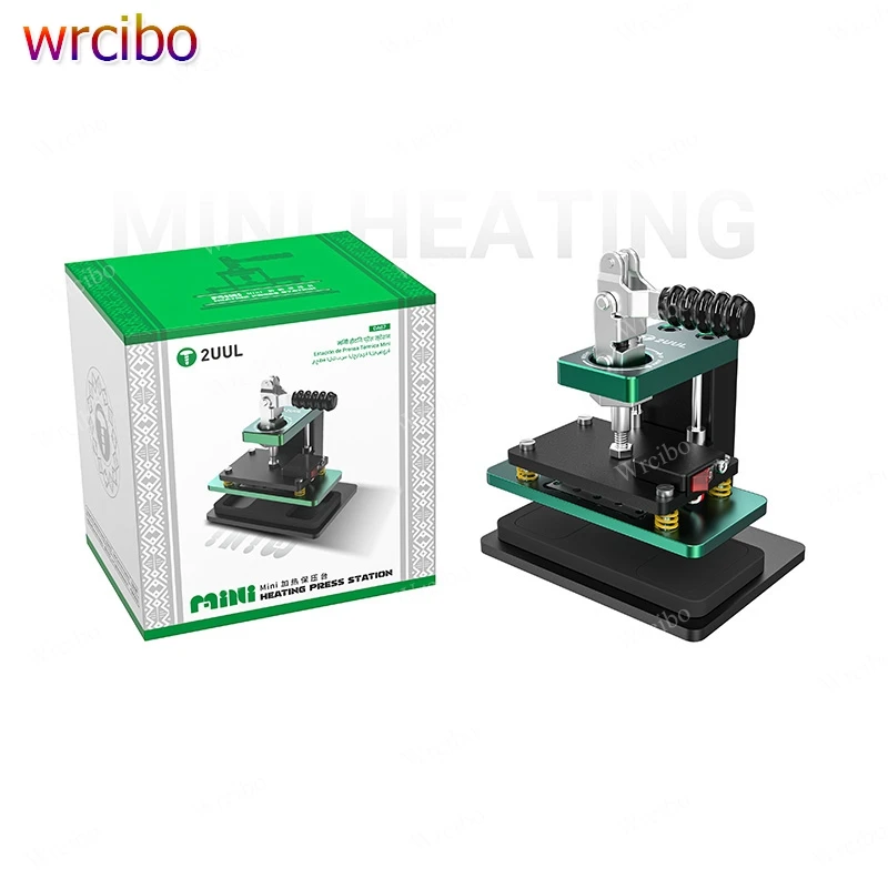 

2UUL Mini Heating and Pressing Station,Adjustable Clamp for Phone Repair,Multi-Use for Frame,Back Cover & Air Tightness Recovery