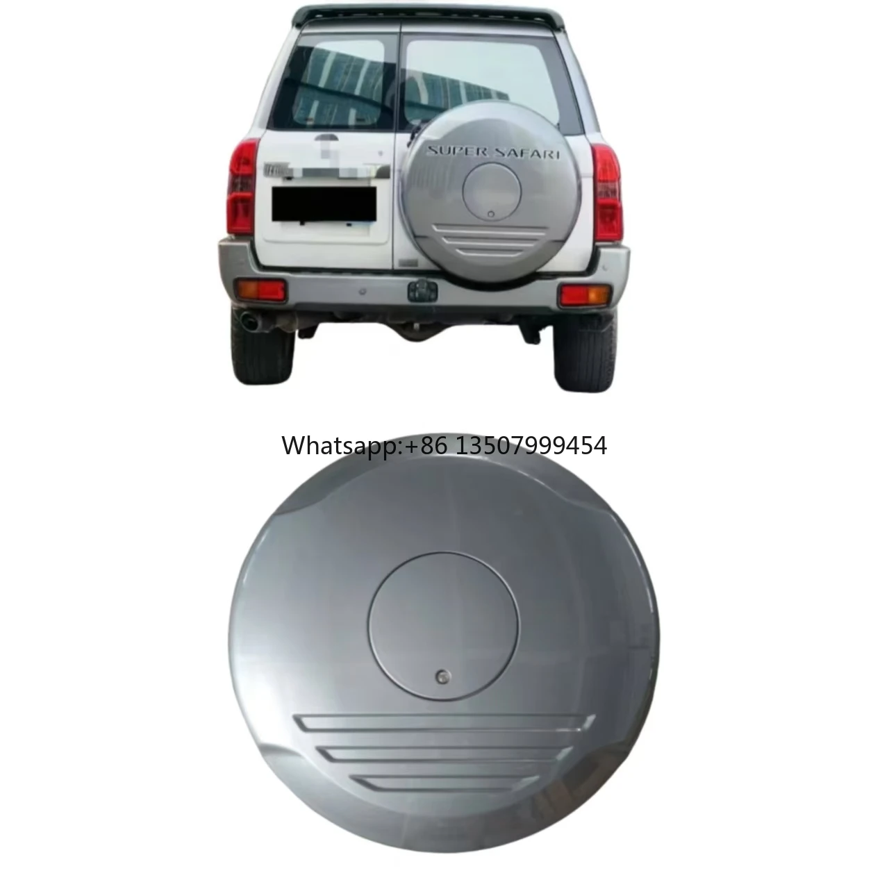

For Nissan Patrol 4800 Y60/Y61 Original Steel Spare Tire Cover New Condition Wheel Parts