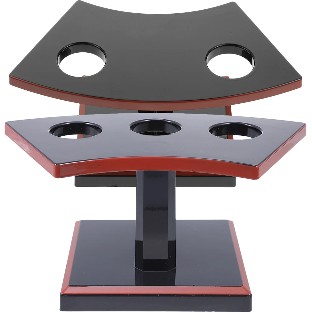 

2Pcs Cone Sushi Roll Rack for Ice Cream Display Kitchen Restaurant Sushi Food Tray Container Stable Miniature Party