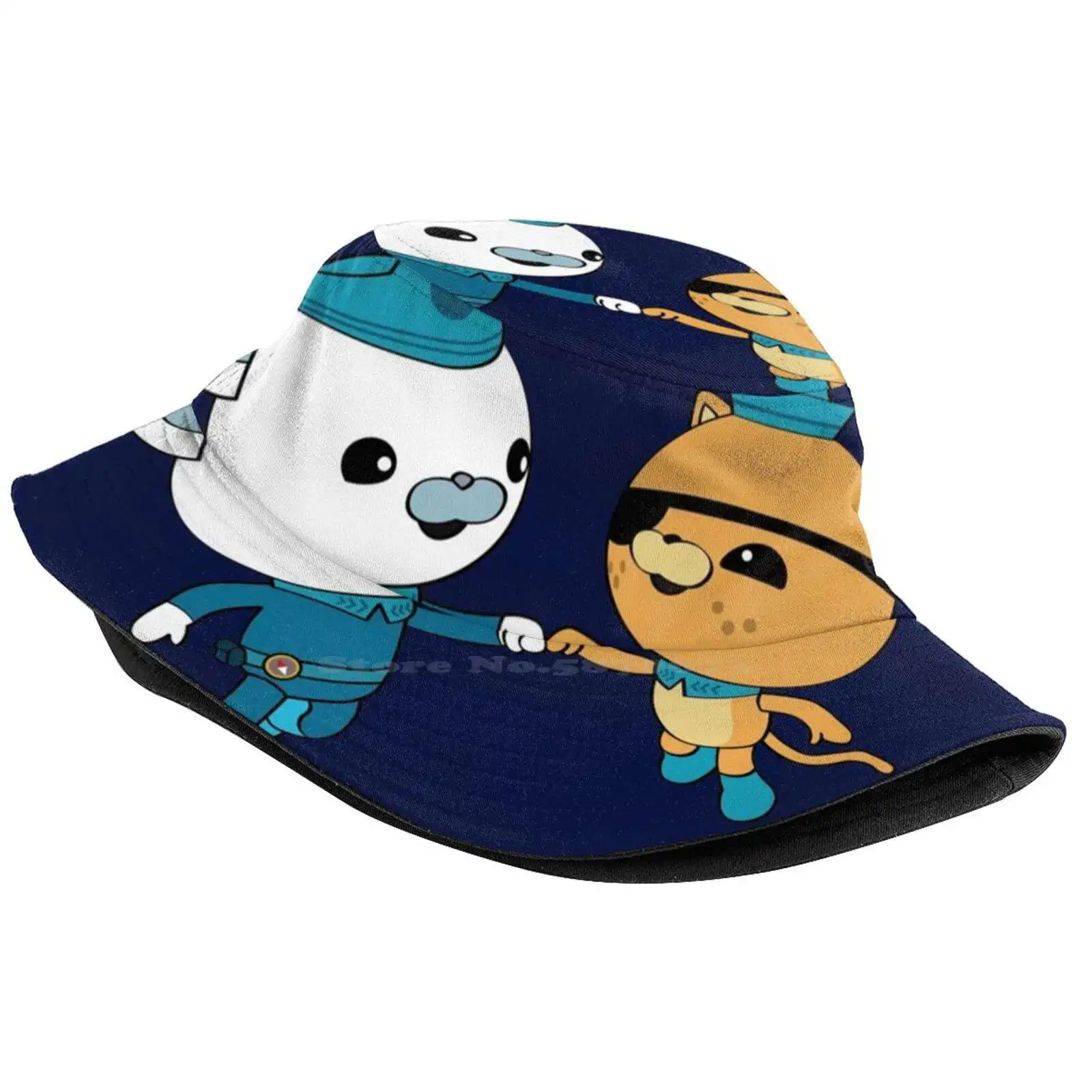 Octonauts Friends Sun Cap Fisherman Hat Bucket Hats Octonauts Idea For Kids Christmas Cartoon Kwazii Peso Captain Barnacles image 2