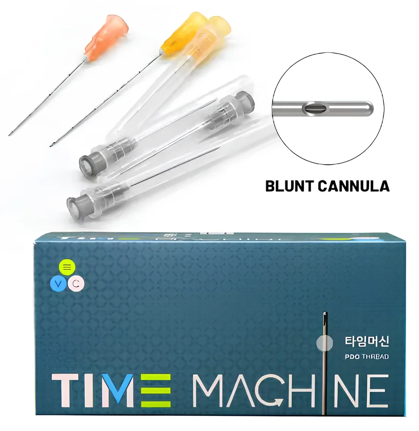 High Quality Blunt-tip Cannula 10/50/100pcs Korea Manufacturer Supply 22G 50mm 25G 70mm Disposable Micro Cannula for filler