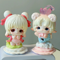 Fengshen Tuan Tuan All-Star Flying Chess Series Blind Box Mimia Mijuan Flora Rabeea Benson Figures Toys Collectible Model doll