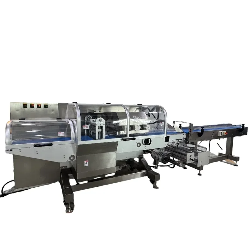 Factory Price Automatic Flow Wrapper Machine for Food/Meat/ Packaging Machine