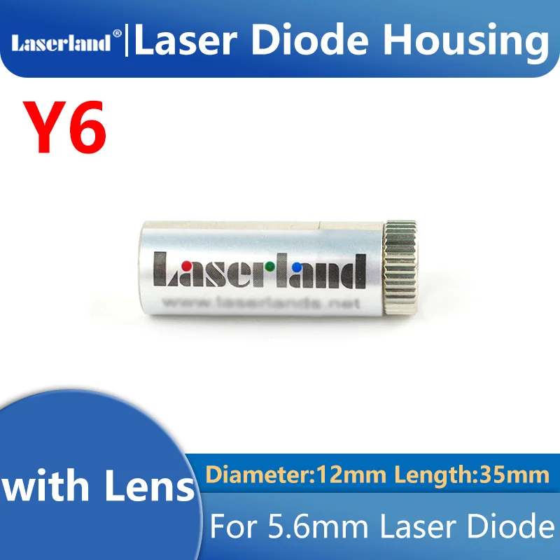 12mm 5.6mm TO-18 Laser Diode Metal Housing with Lens