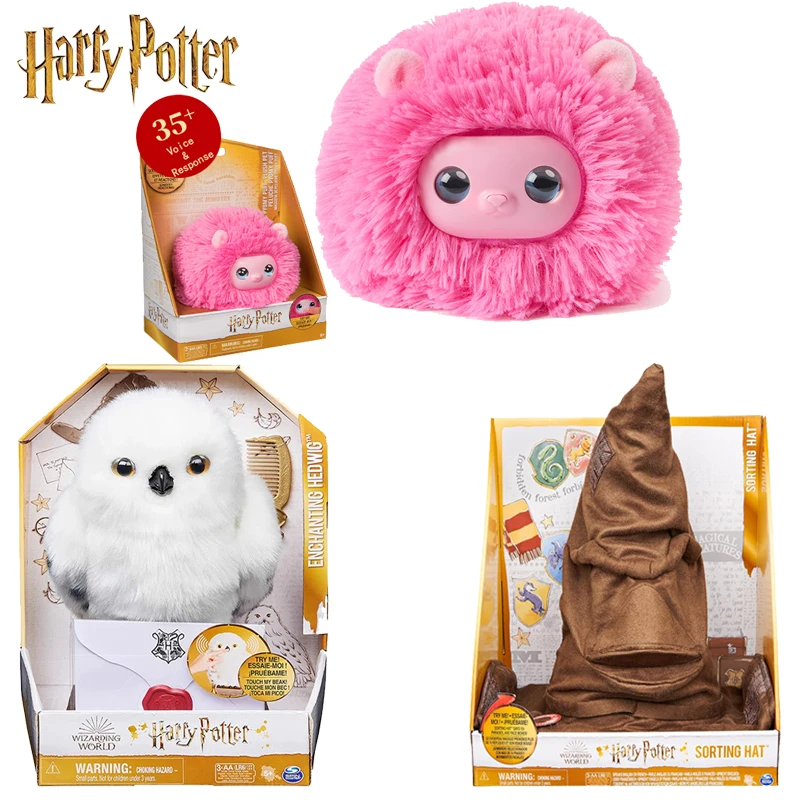 original-harry-potter-hedwig-sorting-hat-owl-toy-official-magic-world-talking-plush-animated-collectible-gift-for-kids