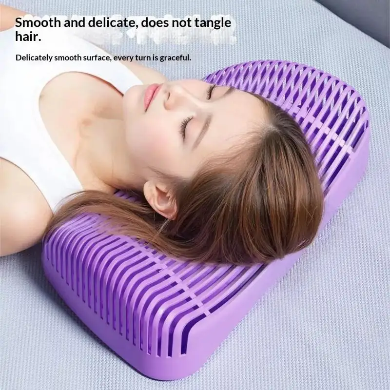 Portable Sleep Pillow Neck Back Support Cushion Washable Waterproof Summer Nap Dormitory Sleep Aid