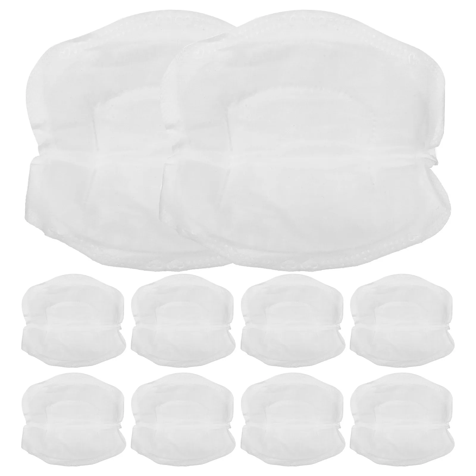 48Pcs 휴대용 모유 수유 패드 통기성 편안한 일상 사용을위한 피부 친화적 인 모유 수유 패드 여성 수유 패드