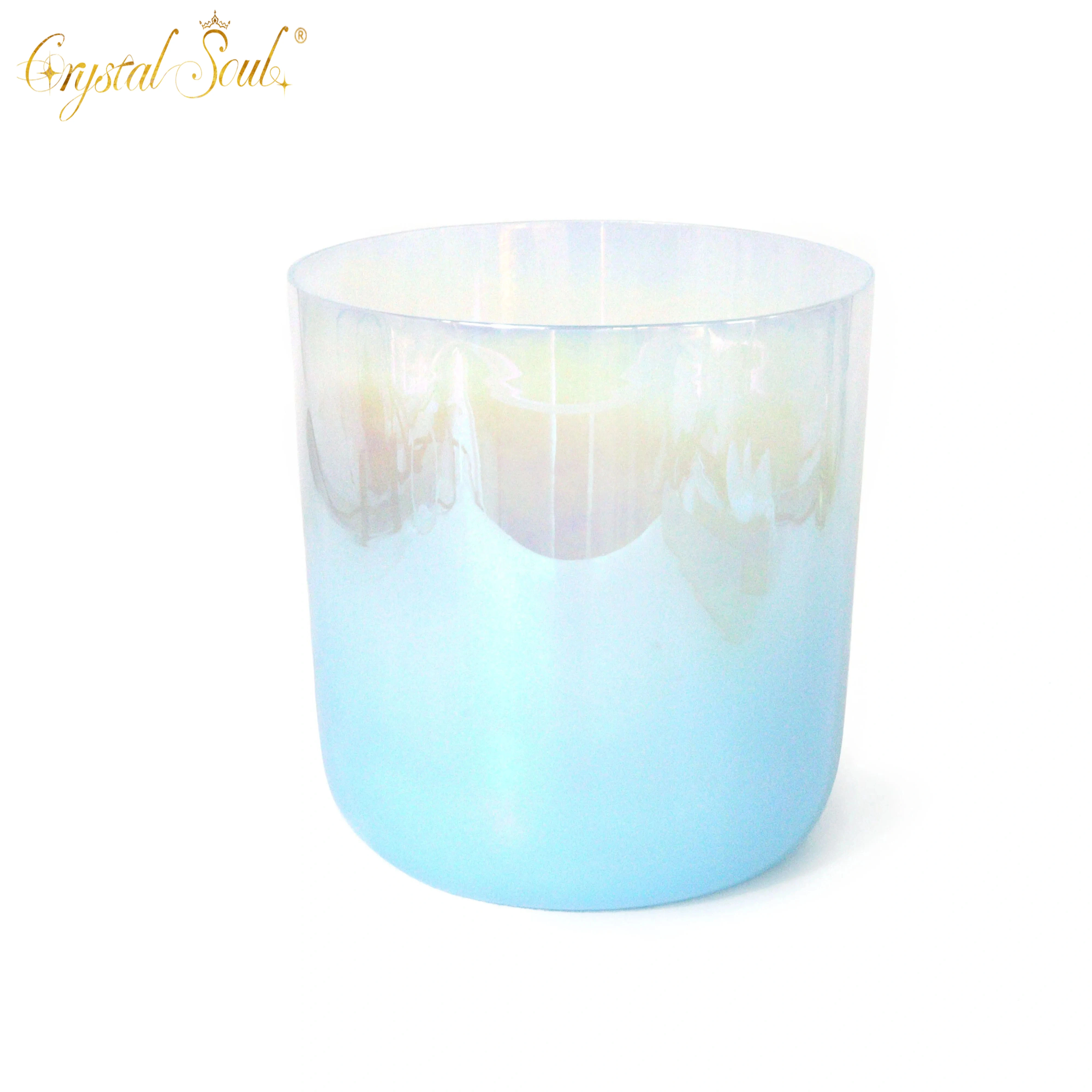 CrystalSoul Alchemy Foundation Crystal Singing Bowl for Yoga Stress Relief Healing And Meditation Percussion Crystal Music Bowl