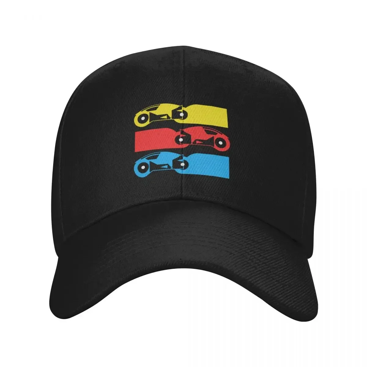 Tron light cycle bikes Baseball Cap Hat men Gentleman Hat summer hat Woman Men's