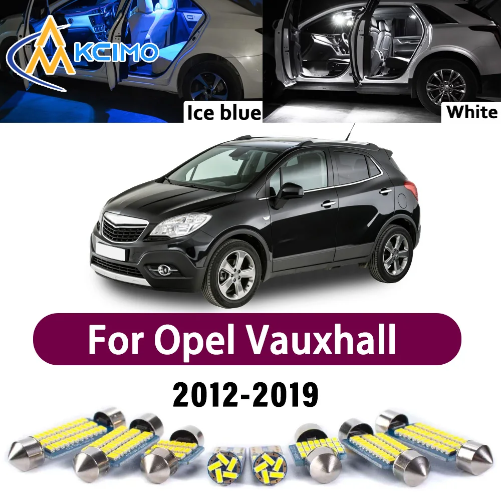 

Super Bright LED Interior Lamp Kit For Opel Vauxhall Mokka X 2012 -2019 Error Free Canbus Map Trunk Reading Mirror Light Bulbs