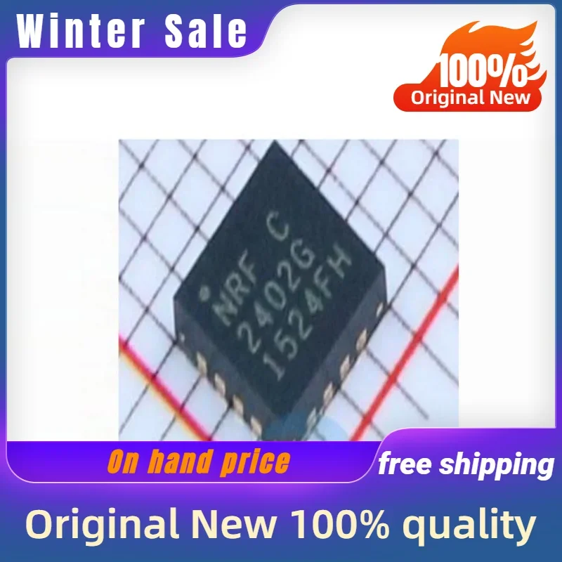 10PCS Neue original NRF2402G NRF2402 2402G 2402 QFN16 qualität waren